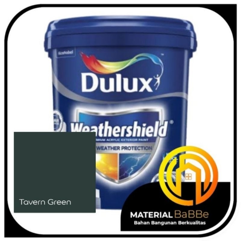 Jual Dulux Weathershield Ds Tavern Green 20 Liter L Cat Dinding Luar Shopee Indonesia 8031