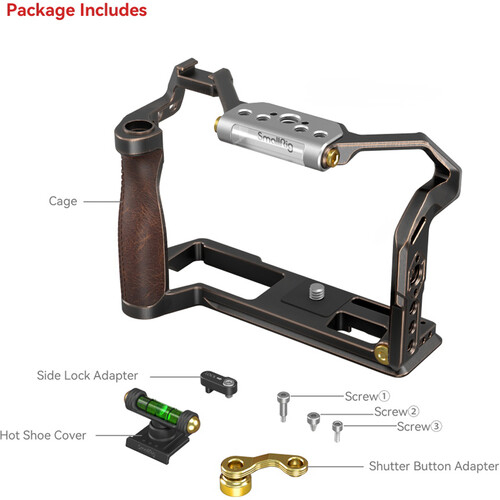 Jual SmallRig Retro Handheld Cage Kit for Fujifilm XT5 3870 Small Rig ...