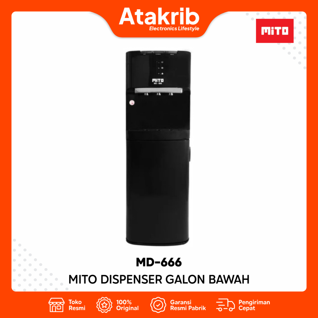 Jual Mito Dispenser Md 666 Galon Bawah Shopee Indonesia 1489