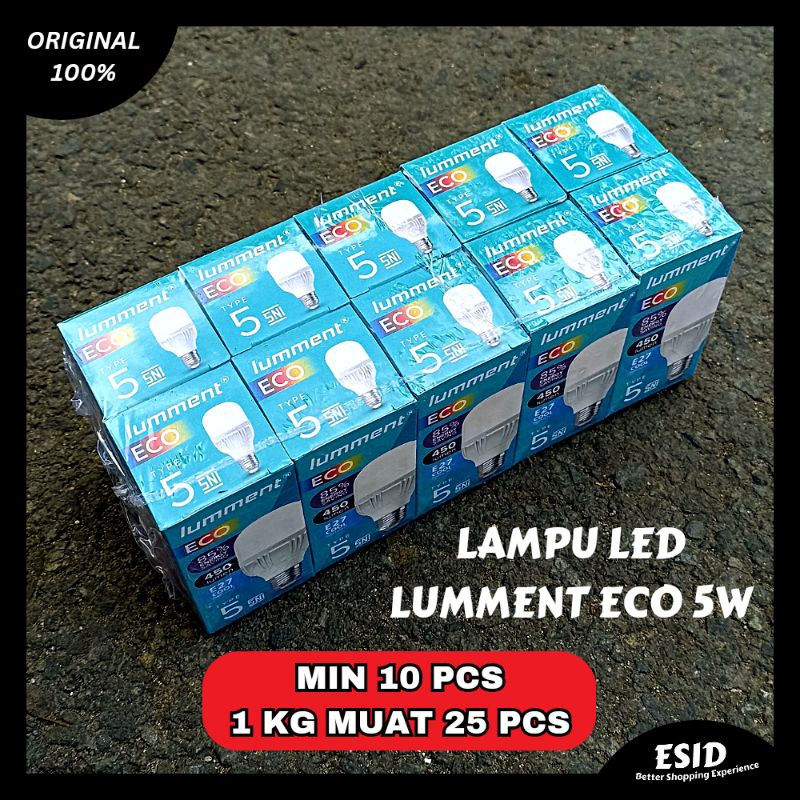 Jual Grosir Lampu Led Lumment Eco 5w | Kualitas Terbaik | Led Bulb