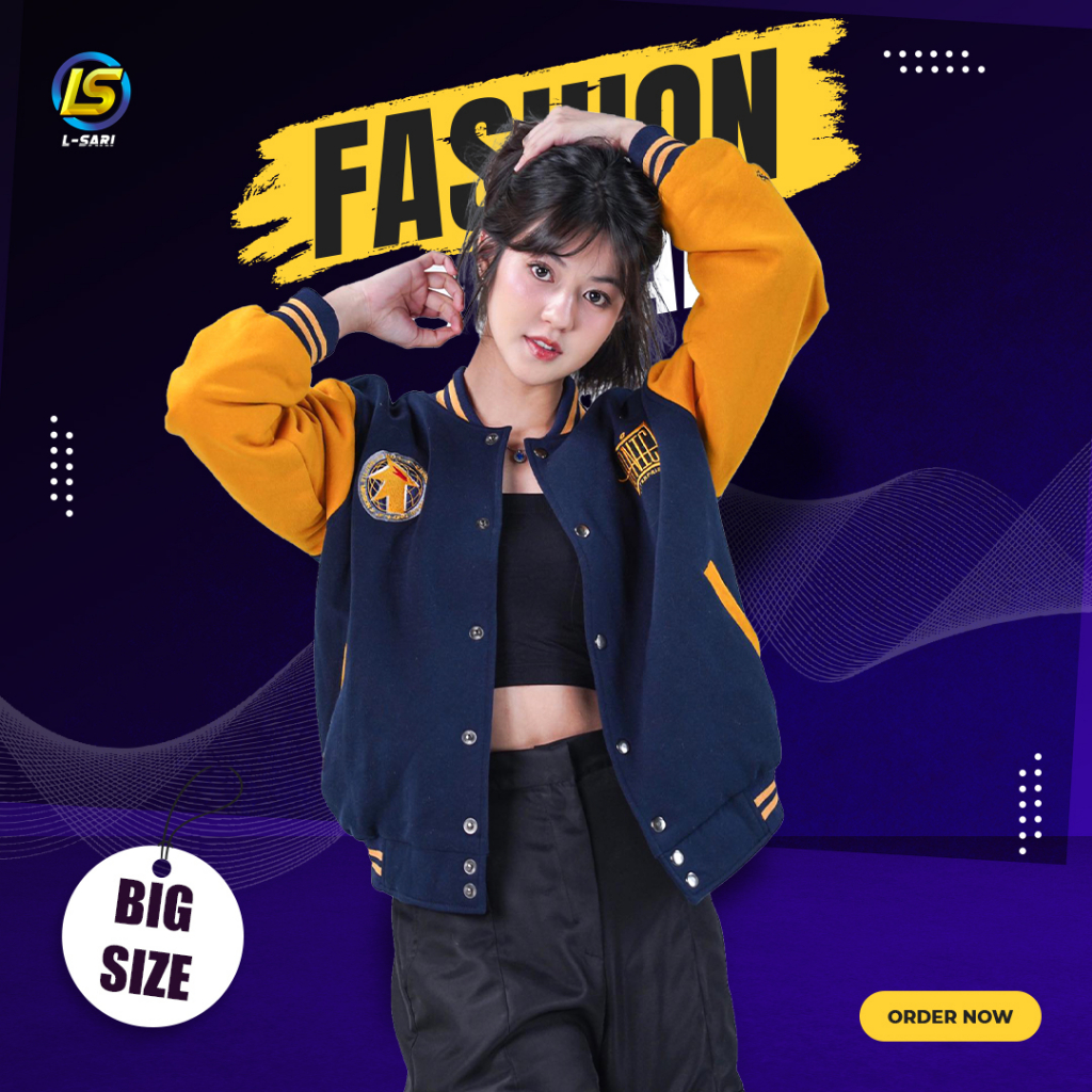 Jual Jaket Varsity Onic Esport Terbaru 2023 Mpl Season 11 Big Size S M L XL XXL 3XL 4XL 5XL 