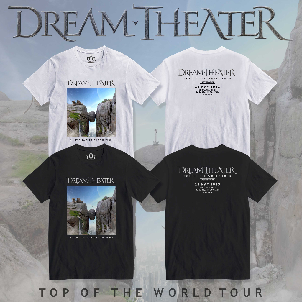 Jual Kaos Music Kaos Band Kaos Metal Kaos Dream Theater