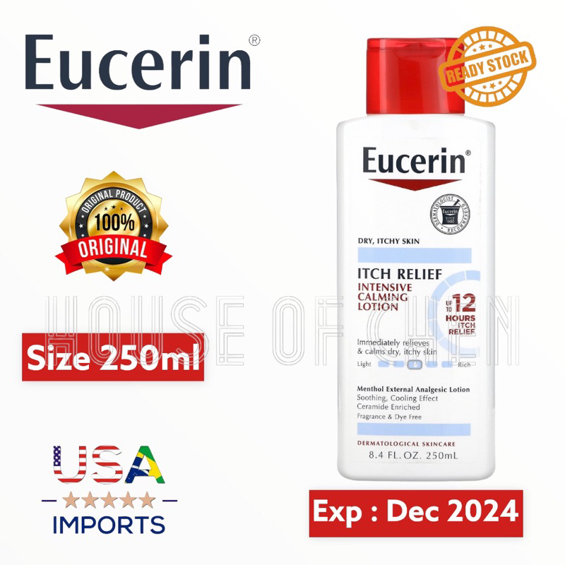 Jual EUCERIN Itch Relief Intensive Calming Lotion 250ml Shopee Indonesia