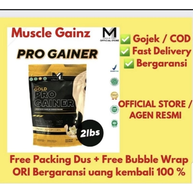 Jual Muscle First M1 Pro Gainer Penambah Berat Badan Mass Gainer Sermas ...