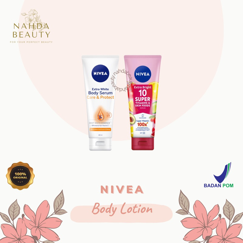 Jual Nivea Extra Bright Body Serum Super Vitamin Skin Food Niacinamide Spf Nivea