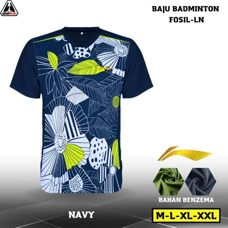 Jual BLL-53 VOSIL Baju Badminton Dewasa Jersey Bulutangkis Kaos ...