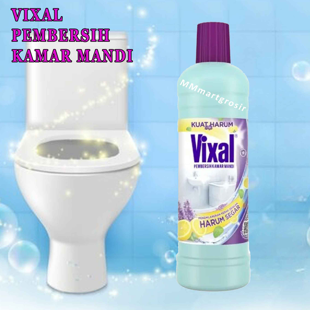 Jual Vixal Pembersih Kamar Mandi Porselen Ungu Ekstra Kuat 750ml