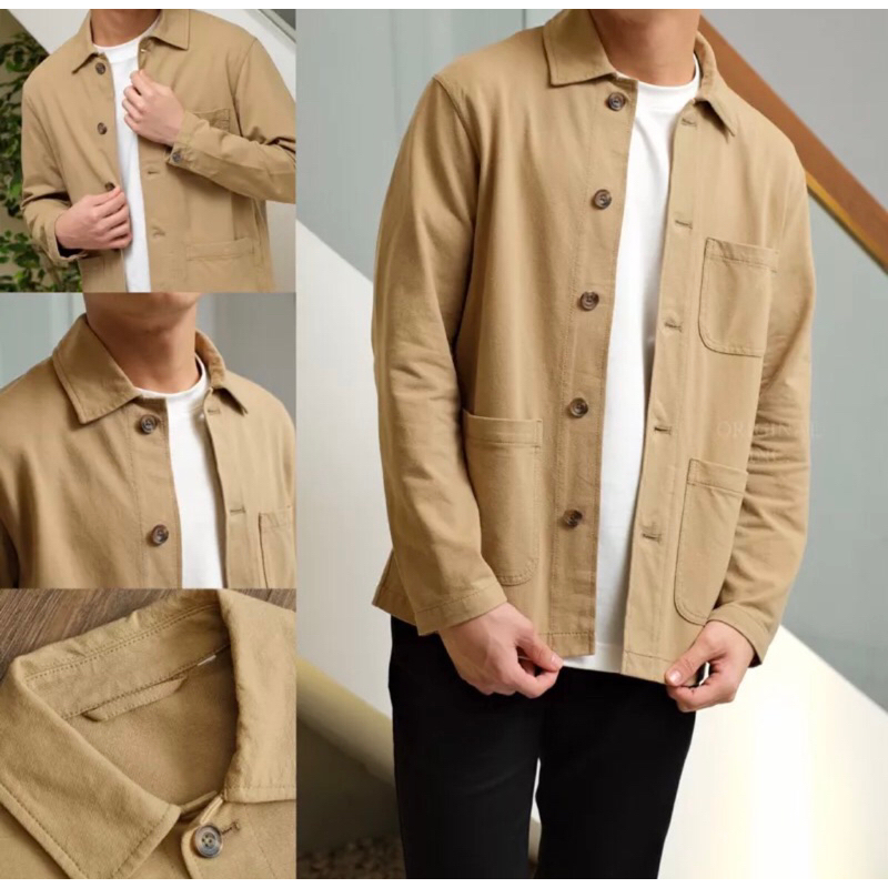 Uniqlo work jacket sales