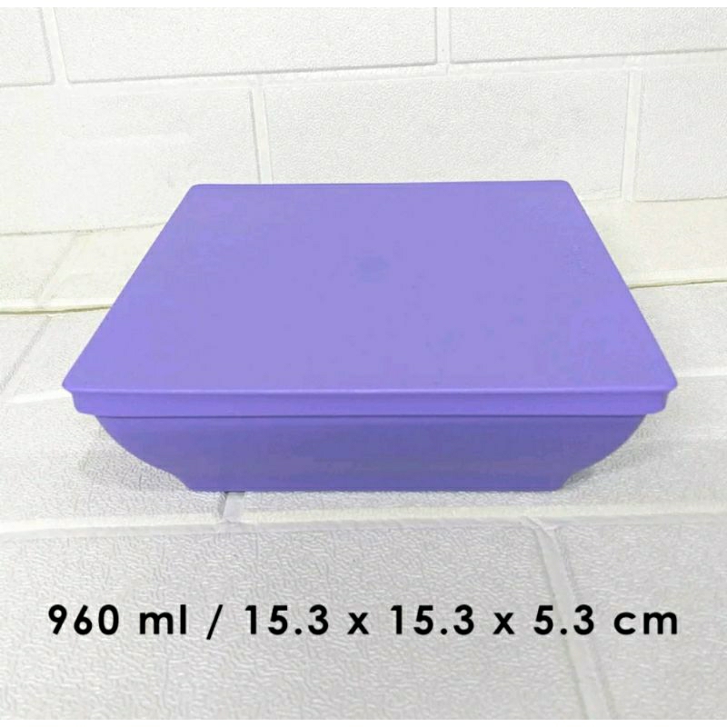 Jual Tupperware zen med square | Shopee Indonesia