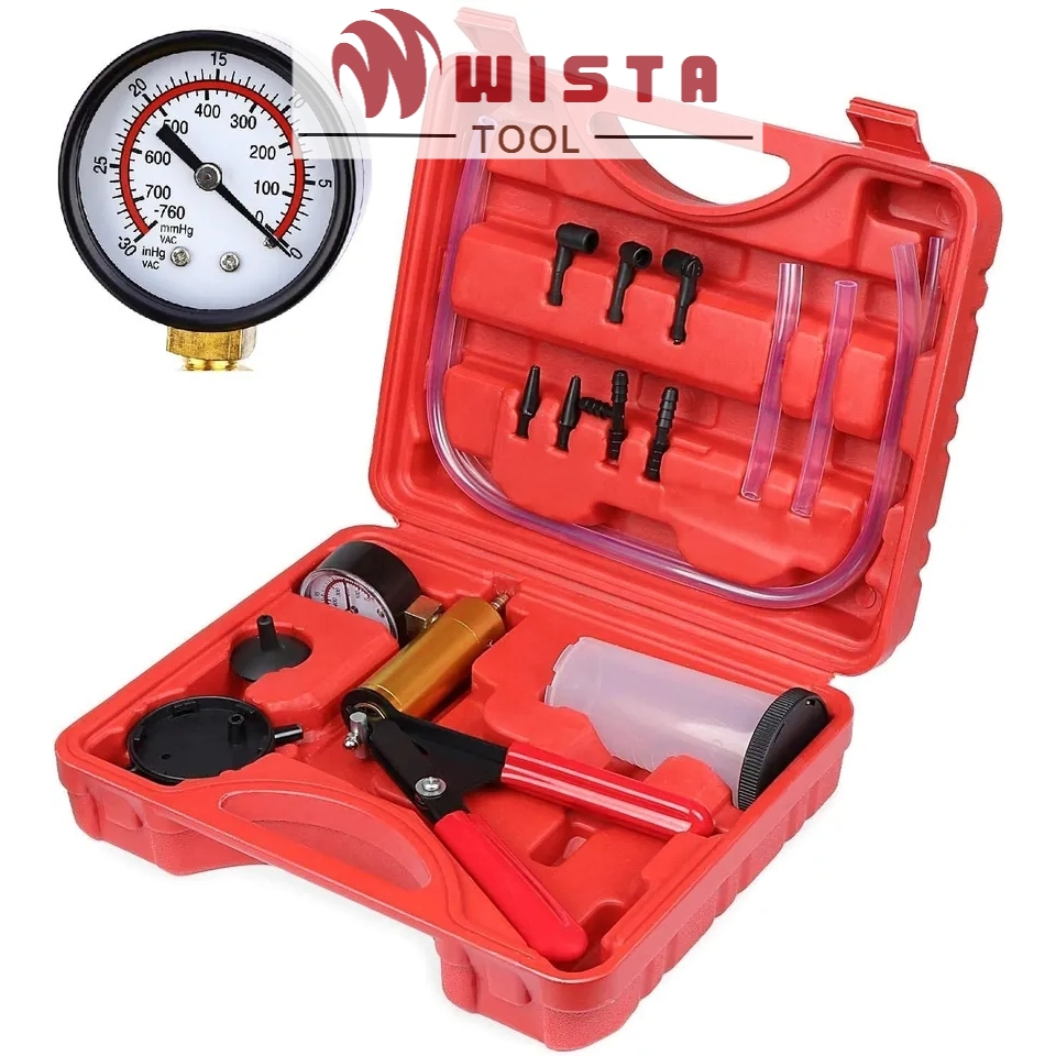 Jual 15pc WISTA Vacuum Pistol Brake Bleeder Kit Bleeding Rem ABS Mobil ...