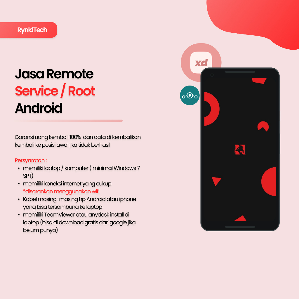 Ide Usaha, Jasa Setting HP/flash ROM