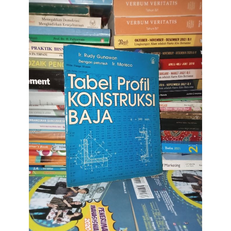 Jual Original Buku Tabel Profil Konstruksi Baja - Rudy Gunawan | Shopee ...