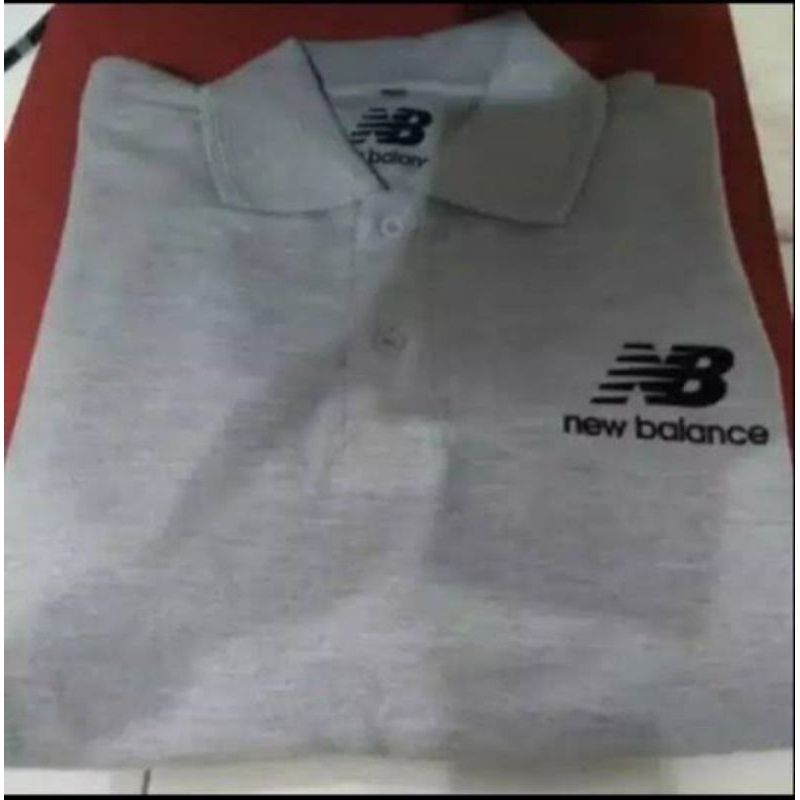 Jual Polo Shirt Kaos Polo Nb New Balance Baju Kerah Pria Wanita Shopee Indonesia