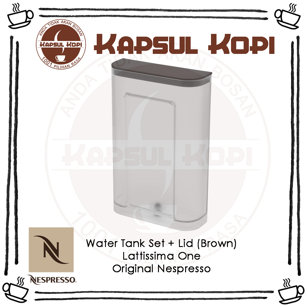 Jual Lattissima One Water Tank Set Brown Sparepart Mesin KapsulKopi ...