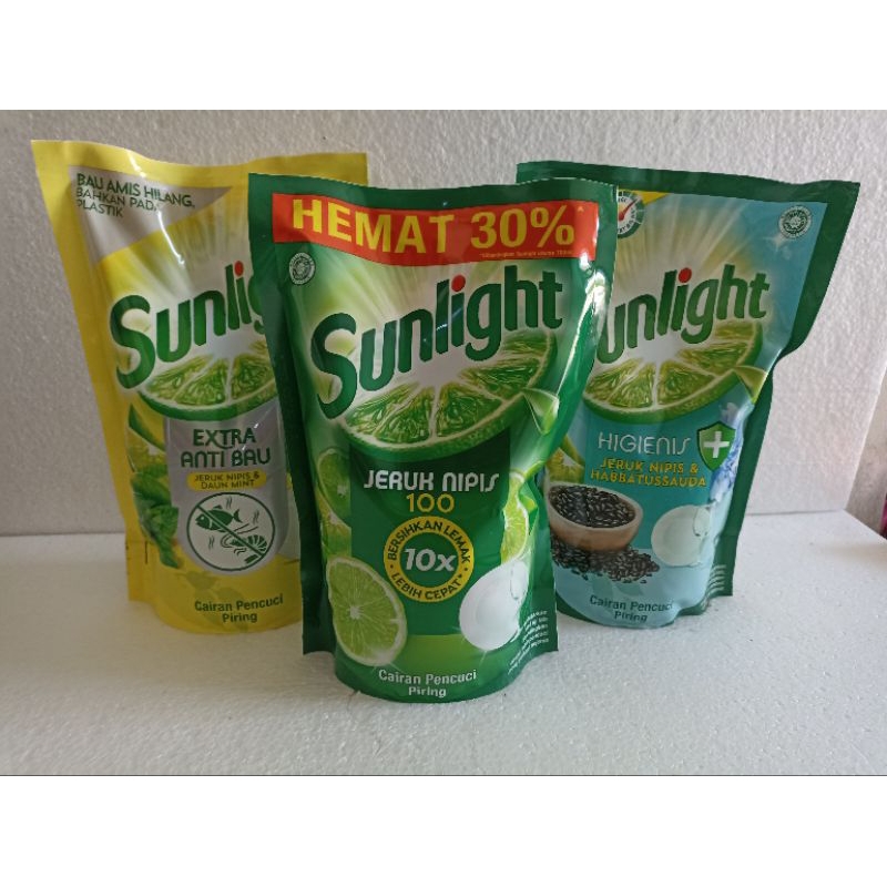 Jual Sunlight Jeruk Nipis / Extra Higienis / Extra Anti Bau 755ml ...