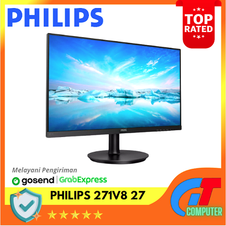 Jual Monitor LED Philips 272V8 27" IPS 1080p 75hz 250cdm VGA HDMI VESA ...