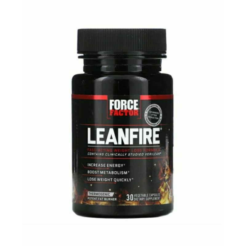 Jual Force Factor LeanFire Lean Fire Fast Acting Weight Loss Formula 30 ...