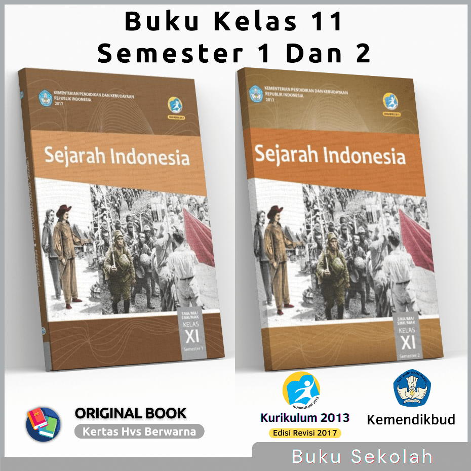 Jual Buku Paket Sejarah Indonesia Kelas 11 SMA/MA/SMK/MAK Semester 1 ...