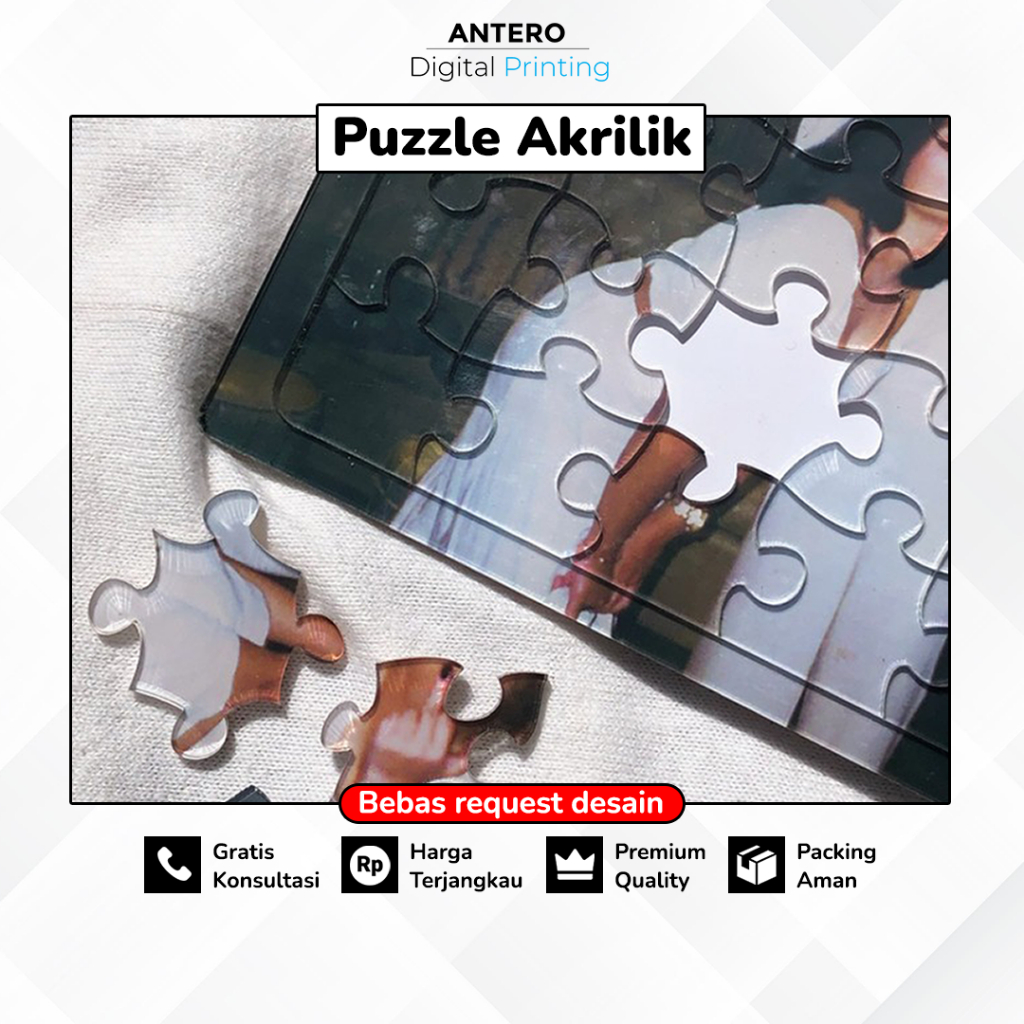 Jual Puzzle Akrilik Mainan Anak Teka Teki Pengasah Otak Dan Ketelitian