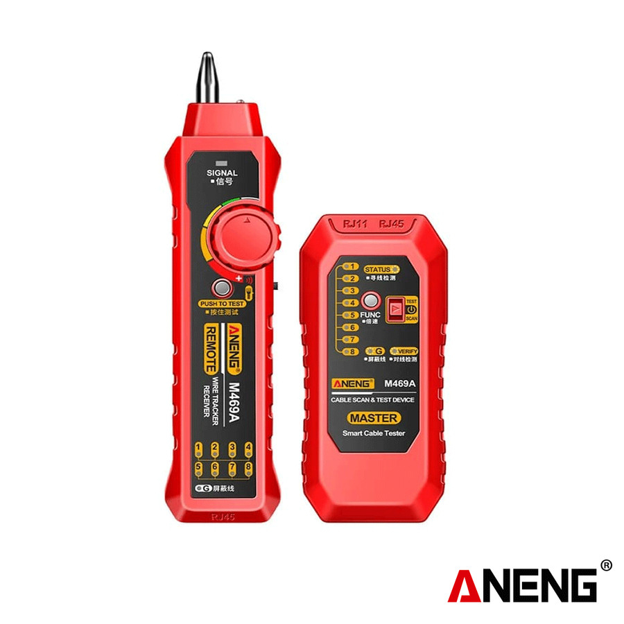 Jual Aneng M469A Network Cable Tracker Networking Analyzer RJ45 RJ11 ...