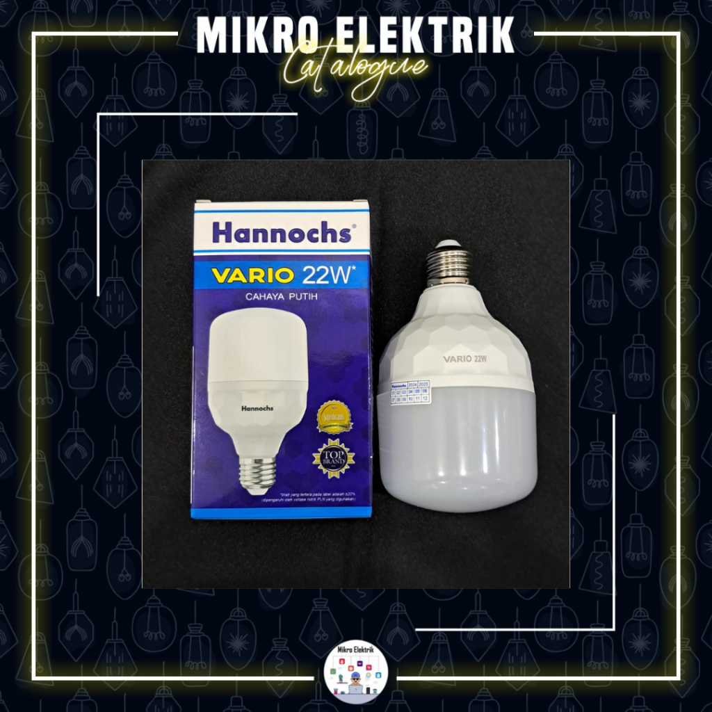 Jual Lampu Led Hannochs Vario Watt Shopee Indonesia