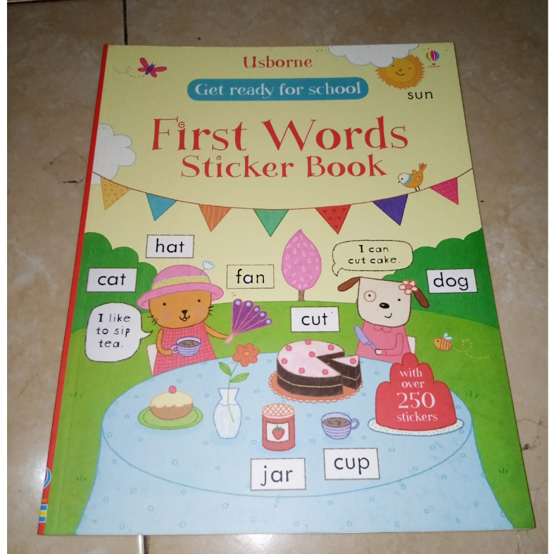 Jual usborne sticker book / usborne coloring book | Shopee Indonesia
