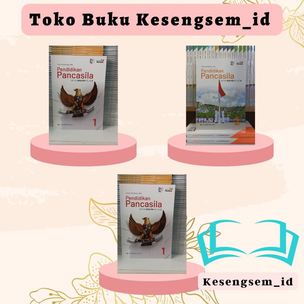 Jual Buku Pendidikan Pancasila Kelas 10, 11, 12 SMA/MA Kurikulum ...