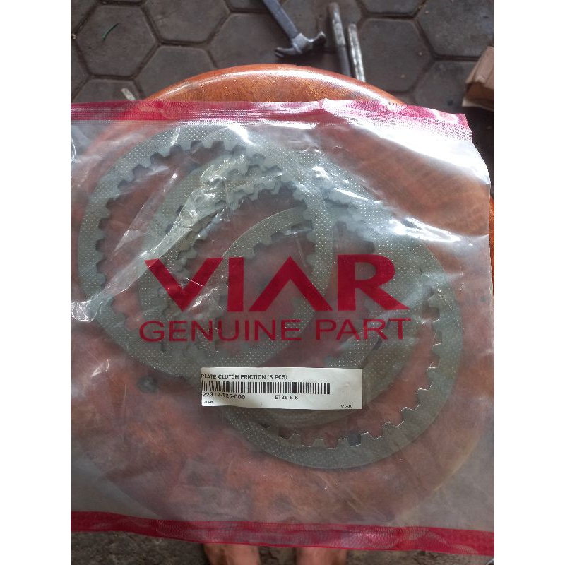 Jual Plat Kopling Viar Cross X Cc Vortex Tipe Bintik Shopee