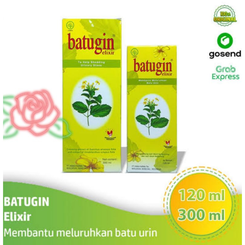 Jual Batugin Elixir 300ml/120ml Peluruh Batu Urin ORIGINAL-BPOM ...