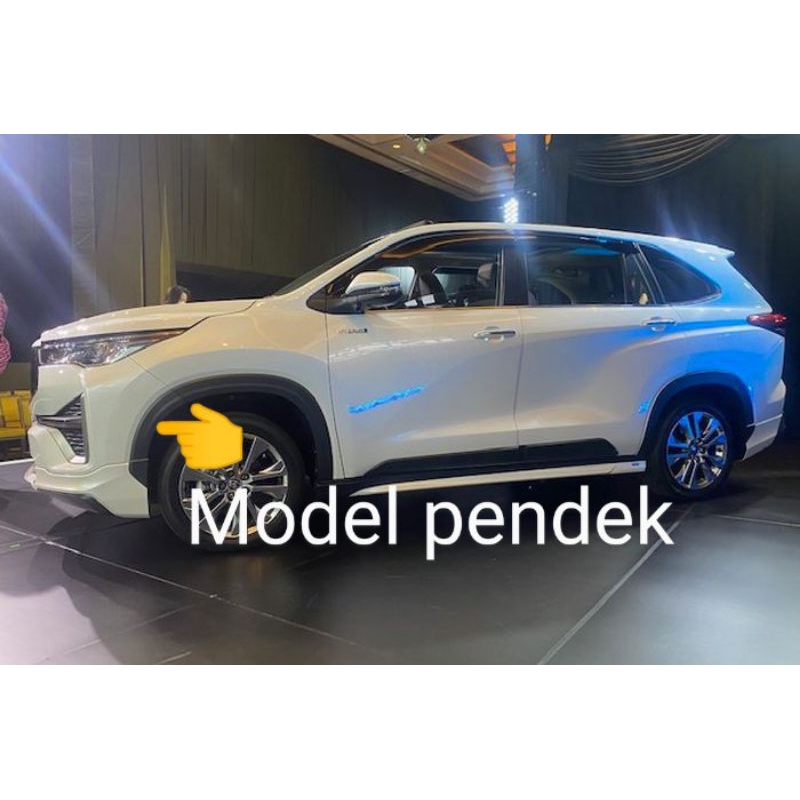 Jual Bodykit Moulding Spoiler Bumper bemper depan Innova zenix original ...