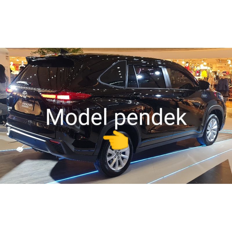 Jual Bodykit Moulding Spoiler Bumper bemper belakang Innova zenix ...