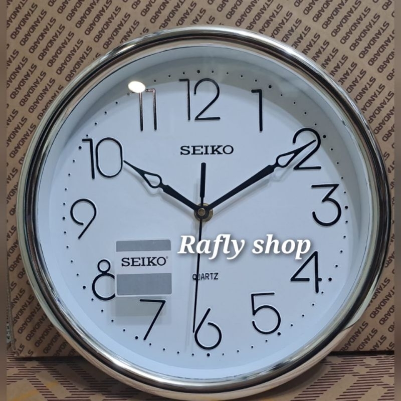 Jual Jam Dinding Seiko Putih Cm Shopee Indonesia