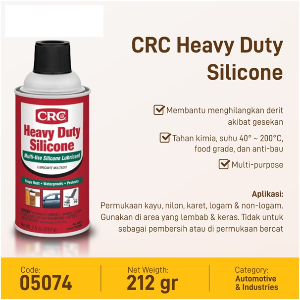 Jual crc silicone grease lubricant 05074 heavy duty,pelumas silikon ...