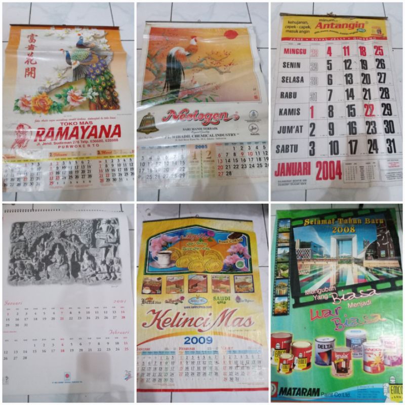 Jual Aneka kalender jadul | Shopee Indonesia