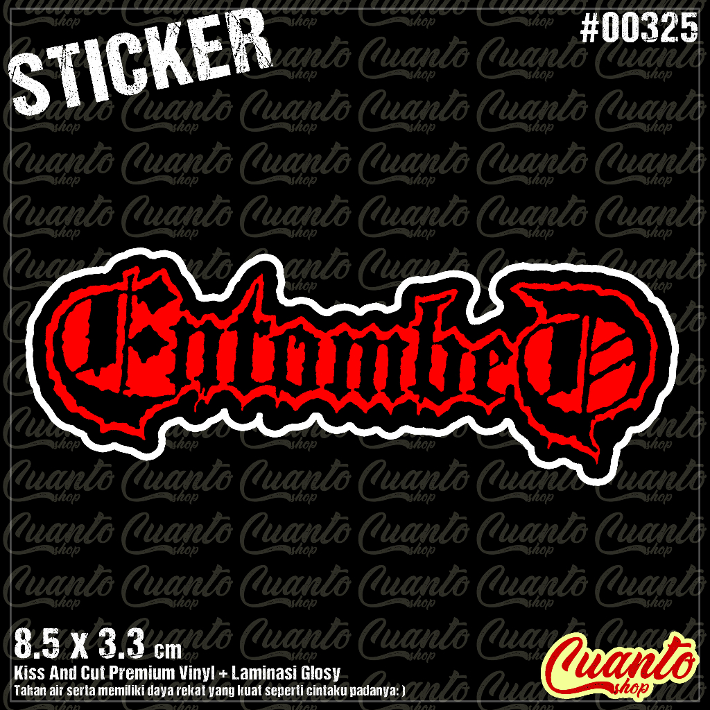 Jual Sticker Death Metal Entombed | Shopee Indonesia