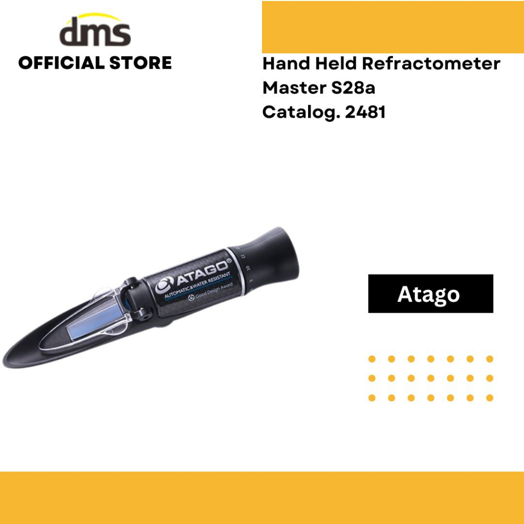 Jual Hand Held Refractometer Master S28a Catalog. 2481 Atago Shopee