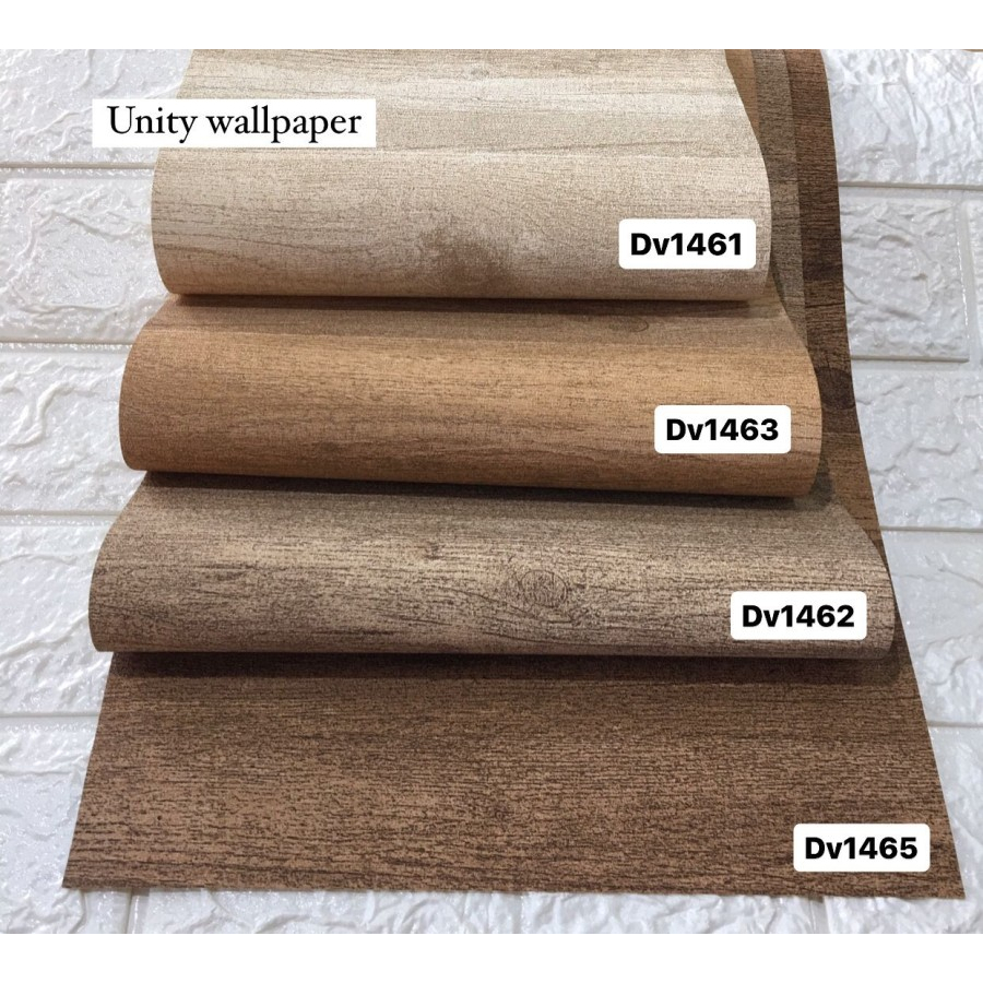 Jual Wallpaper Dinding Motif Serat Kayu Coklat Minimalis Rock Shopee Indonesia