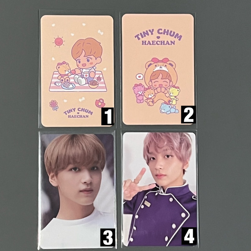 Jual Photocard Pc Official Haechan Nct Dream Tiny Chum Chara Set