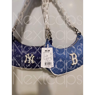 MLB NY Yankees Basic Big Logo Canvas Small Tote Bag - Tas Wanita Kuliah  Kantor Original Korea Authentic