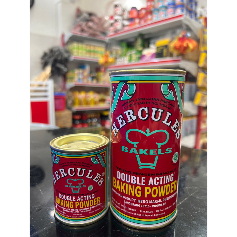 Jual Hercules Baking Powder Double Acting | Shopee Indonesia