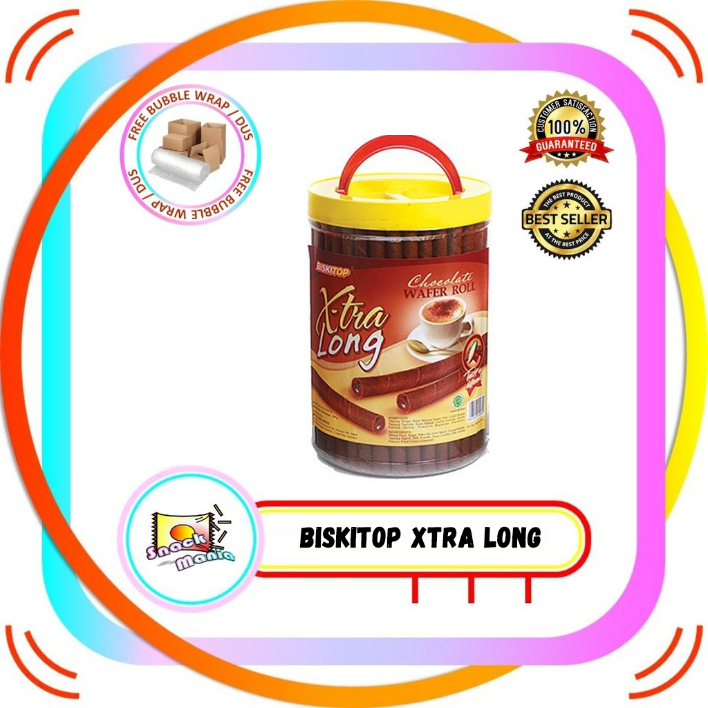 Jual Biskitop Xtra Long Wafer Roll Chocolate Gr Cokelat Coklat Astor Shopee Indonesia