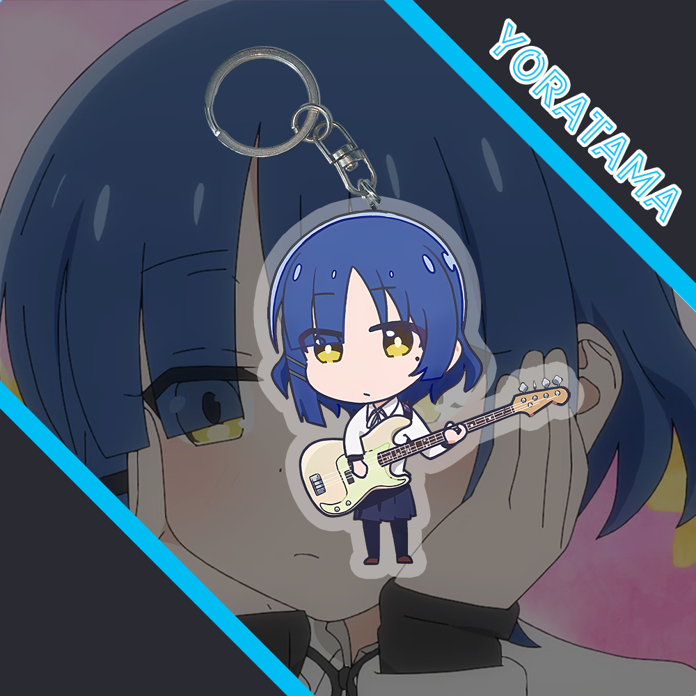 Jual Gantungan Kunci Ryo Yamada Bocchi The Rock, Keychain Anime Lucu ...