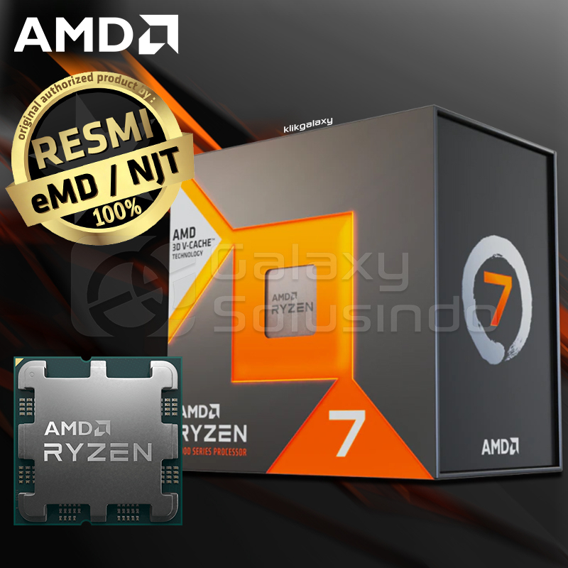 NEW AMD Ryzen 7 7800X3D 8-Core 16-Thread 120W AMD Radeon Graphics Desktop  Processor 100-100000910WOF Socket AM5 Without Cooler