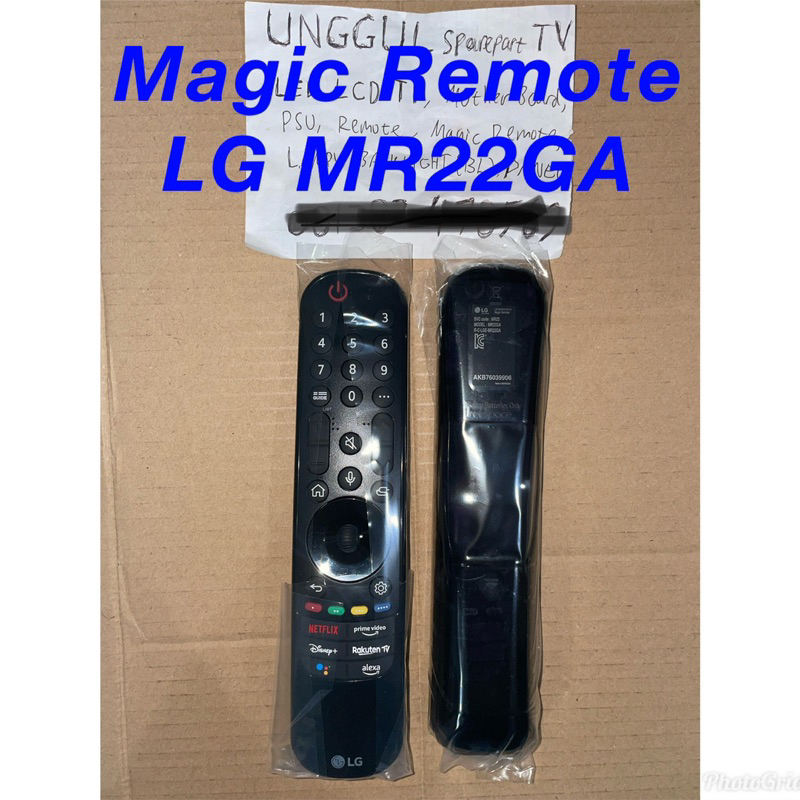 VINABTY Telecomando Vocale Sostitutivo Per LG MR22GN – Compatibile Con TV OLED, QNED, NANO E UQ