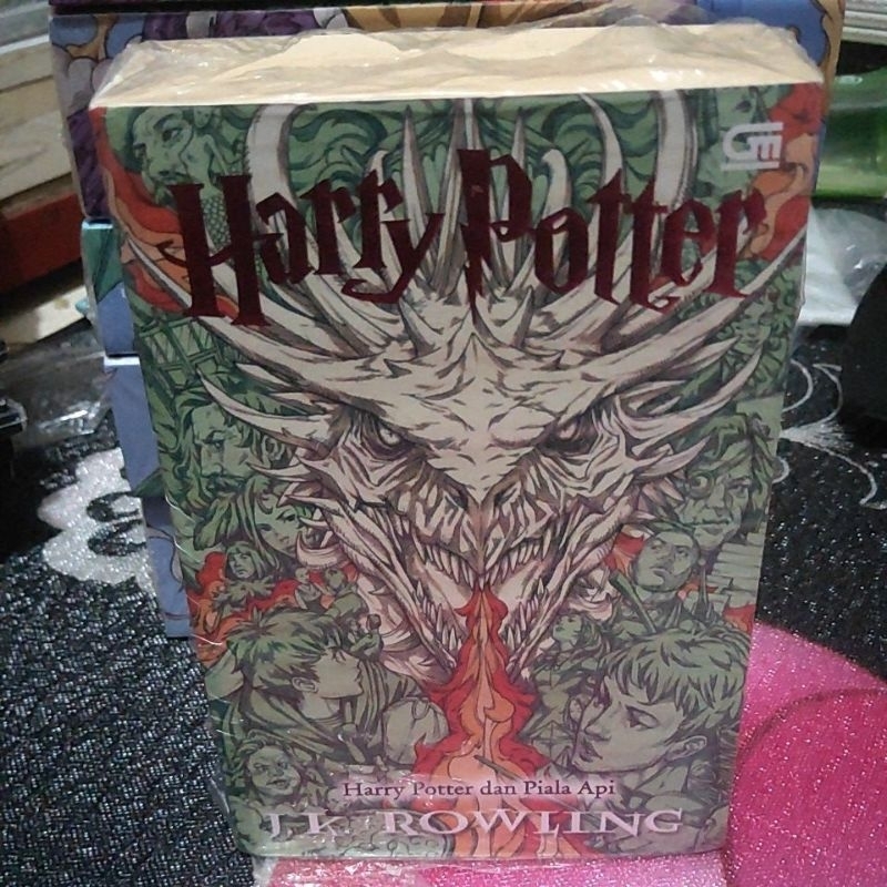 Jual original buku novel Harry Potter (Harry Potter dan piala api ...