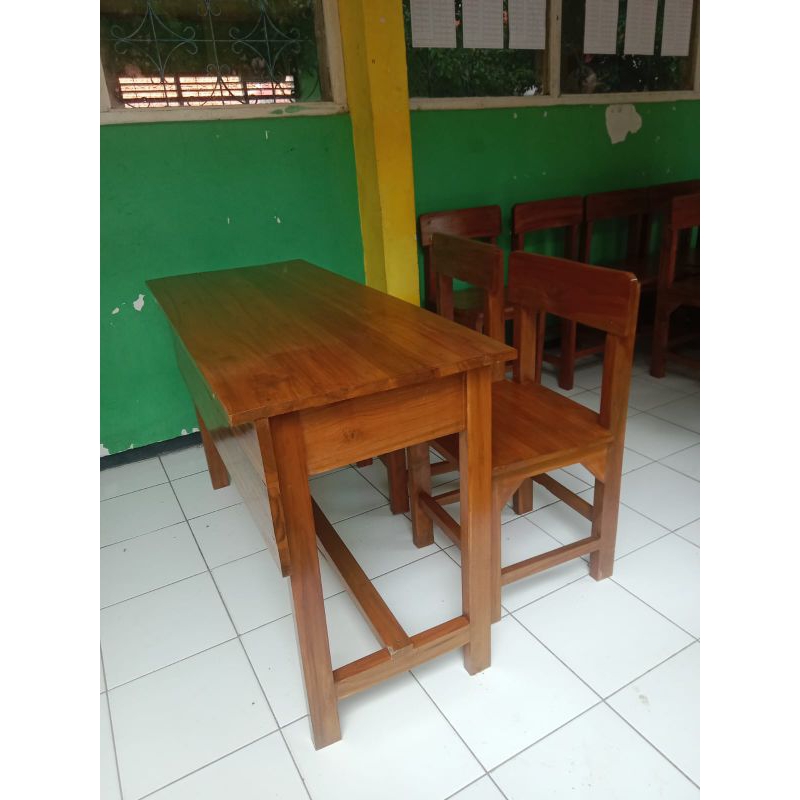 Jual Meja Siswa Panjang Bangku Sekolah Panjang Shopee Indonesia