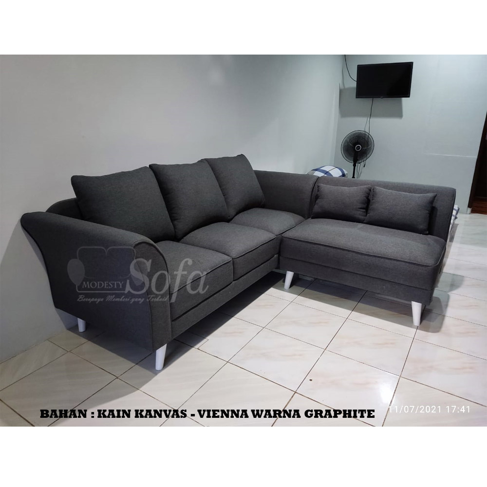 Jual Sofa Kekinian / sofa murah / sofa Modern / sofa minimalis L Minang