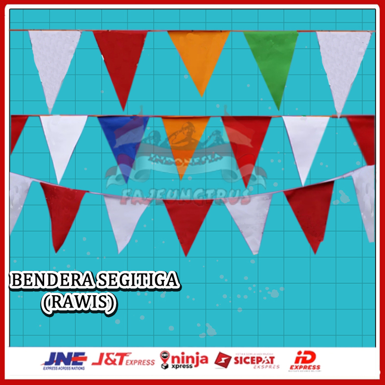 Jual Bendera Segitigabendera Rawis Panjang 4 Meter Shopee Indonesia 0089