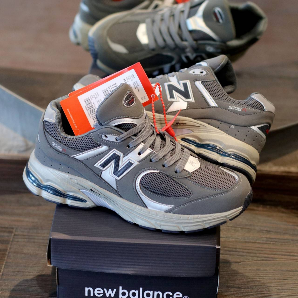 Jual New Balance 2002R Light Grey Kualitas Premium | Shopee Indonesia