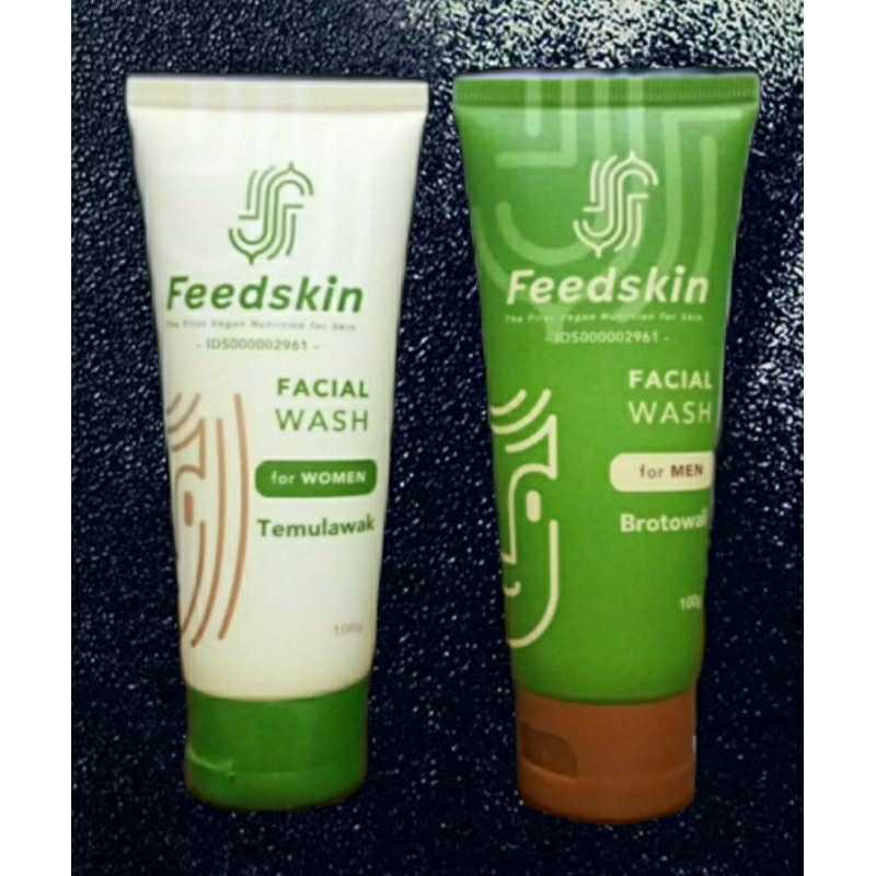 Jual Feedskin Salina Herbal Facial Wash Natural Alami 100 Shopee Indonesia